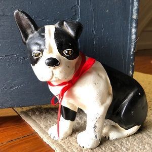 Boston Terrier doorstop